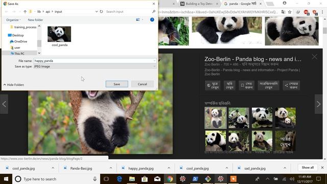 Custom Object ( Panda ) Detection Using Tensorflow object detection API смотреть онлайн