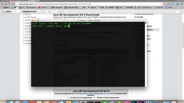 在Mac上用終端機寫Java 程式語言（How To Run Java by Terminal） 1440p смотреть онлайн