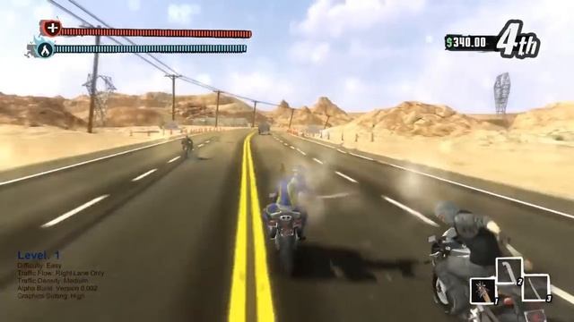 Road Rash (2014) Alpha Gameplay смотреть онлайн