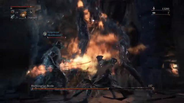 Bloodborne Bluthungrige Bestie смотреть онлайн