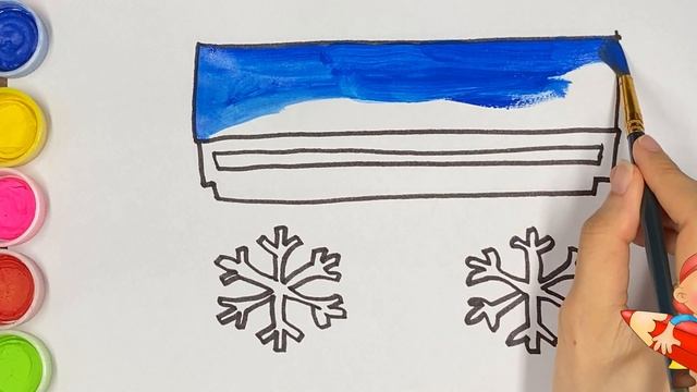 Нарисуй кондиционер для детей / Bolalar uchun konditsioner chizish / Draw Air Conditioner For Kids смотреть онлайн