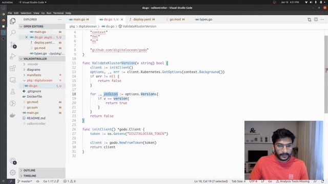 Handling AdmissionReview object | Writing Validating Webhook Controller From Scratch - Final смотреть онлайн