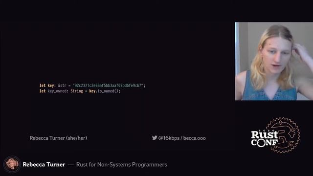 Rust for Non-Systems Programmers смотреть онлайн