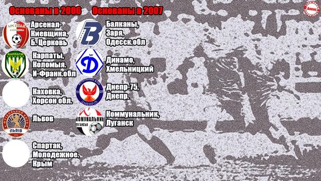 Сколько украинских футбольных команд создано за последние 20 лет? смотреть онлайн