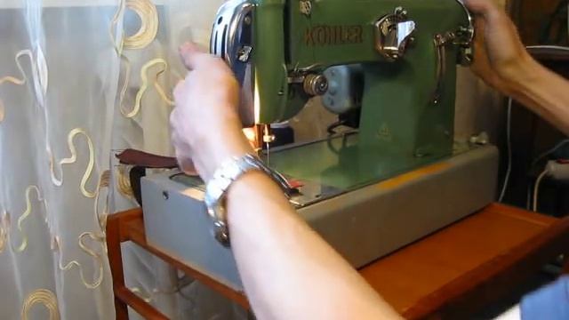 Sewing machine Швейная машина Köhler смотреть онлайн