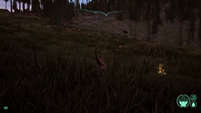 The Isle #2 - Игра за Ютораптора (Utahraptor)! Выследил первую добычу!