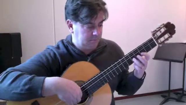 gitaarles Paul Gisberts - The windmills of Your mind - stem 2. смотреть онлайн