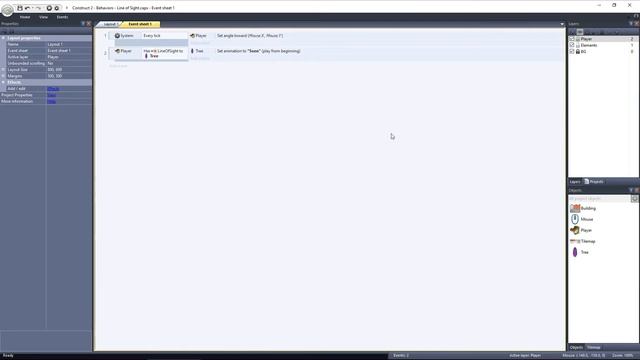Construct 2 Tutorial - The Line of Sight Behavior смотреть онлайн