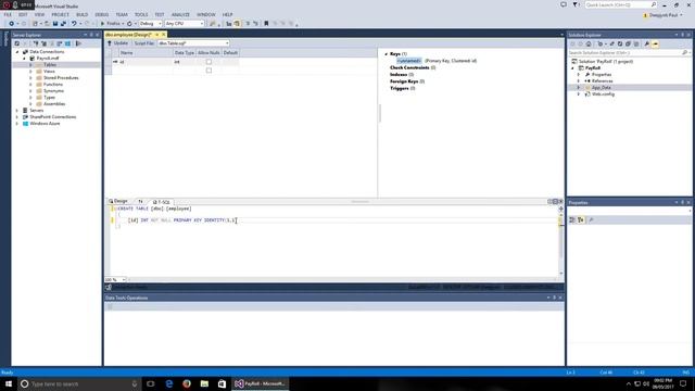 Payroll Management System in ASP.NET Part 1 | Introduction and creating database смотреть онлайн