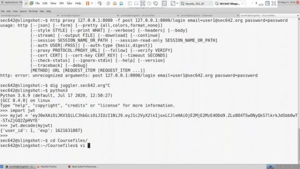 Advanced Web Application Penetration Testing  JWT Security Issues