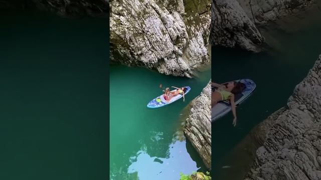 Прогулка на сапах. Каньон Чертовы Ворота смотреть онлайн