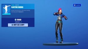 Fortnite electro-swing emote / Фортнайт электро-свинг эмоция