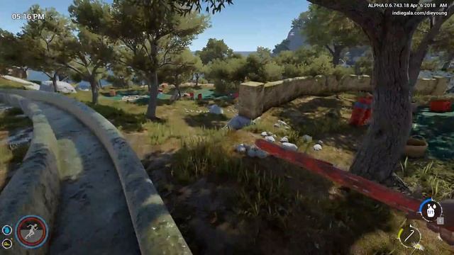 Die Young - прохождение. Оливковая роща, пересохшее русло. Рюкзак туриста и очередной артефакт #8 смотреть онлайн