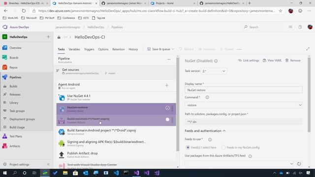 Continuous Integration With Azure DevOps | DevOps for Mobile смотреть онлайн