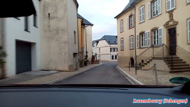 Crossing the border between Luxembourg (Schengen) and Germany (Perl)---5 November 2021 смотреть онлайн