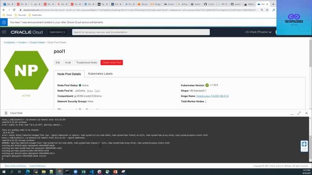 How to upgrade OKE #oke #oci #kubernetes #k8s #devops #devopspracticals #containers #Devopszones смотреть онлайн
