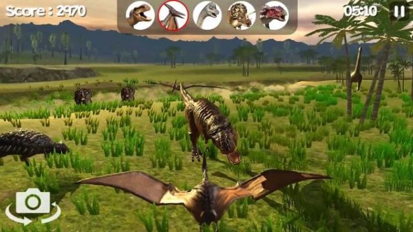 Dinosaur Sim - Tyrannosaurus Android Gameplay / Dino Sim Games