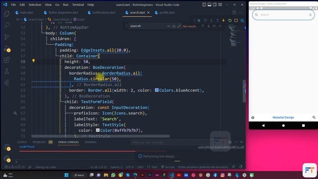 Search Screen | Text Form Field | Input Chip | Part 10 смотреть онлайн