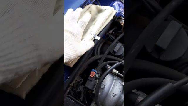 Фильтр салона на ваз2107.