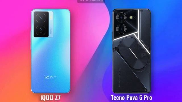 iQOO z7 ⚡vs ⚡ Tecno Pova 5 PRO Full Comparison смотреть онлайн