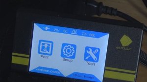 Настройка уровня стола ANYCUBIC CHIRON 3D printer.