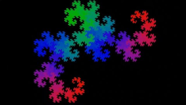 41 Iteration Dragon Curve Zoom Test смотреть онлайн