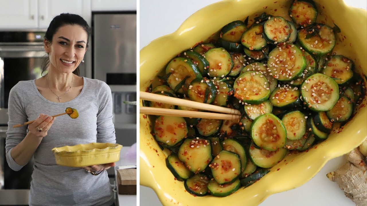 Кимчи из Цуккини - Корейская Кухня - Рецепт от Эгине - Heghineh смотреть онлайн