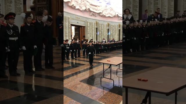 Присяга кадетов,Москва(14.04.2023)Поклонная гора,школа 920 Перово смотреть онлайн