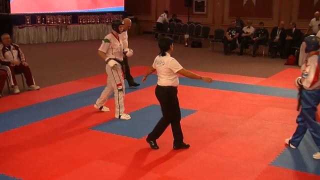 Anna Kondar v Daria Merkulova WAKO World Championships 2013 смотреть онлайн