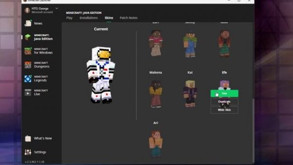 How to Add New Skins in Minecraft Java