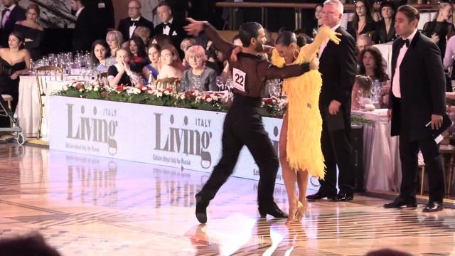 Nino Langella - Andra Vaidilaite ITA | Samba | WDC Professional Latin 2019 смотреть онлайн