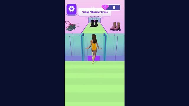 Clothes Run All Levels Mobile Game Walkthrough iOS,Android DressUp Gameplay New Trailer Level 1 смотреть онлайн