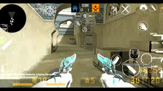 CSGO Mobile Gameplay With AK - 47 And G3SG1 | Part - 18 смотреть онлайн
