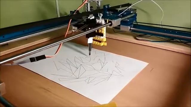 Плоттер рисует льва смотреть онлайн