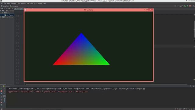 wxPython GUI and PyOpenGL - 07 - resizing the canvas смотреть онлайн