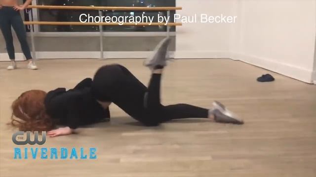 Camila Mendes and Madelaine Petsch dance rehearsal for Riverdale смотреть онлайн