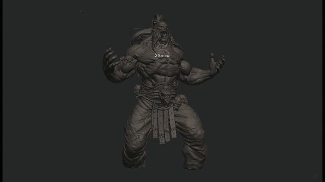 Iron Orc Turntable Zbrush смотреть онлайн