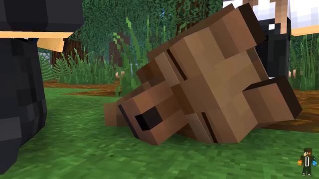 Bear vs Wolf Life: Full Animation I - Minecraft Animation смотреть онлайн