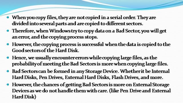 What is Bad Sector in Hard Disk? How Bad Sectors are Formed? смотреть онлайн