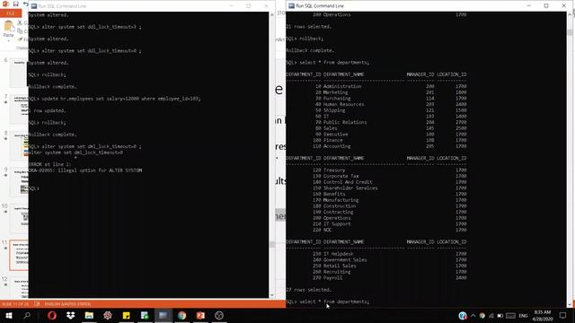 Introduction to Transaction Part 3 || week 10(mon+tues) || Database Application using PL/SQL смотреть онлайн