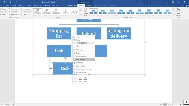 Making a WBS in MS Word смотреть онлайн