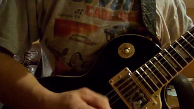 Epiphone Standard with gibson 498T pickups thru crate VTX30 смотреть онлайн