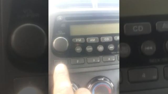 Como Desbloquear El Radio De Un Honda Elemet 2003