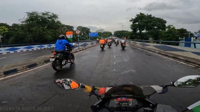 Independence day ride | Kolkata rider sujeet смотреть онлайн
