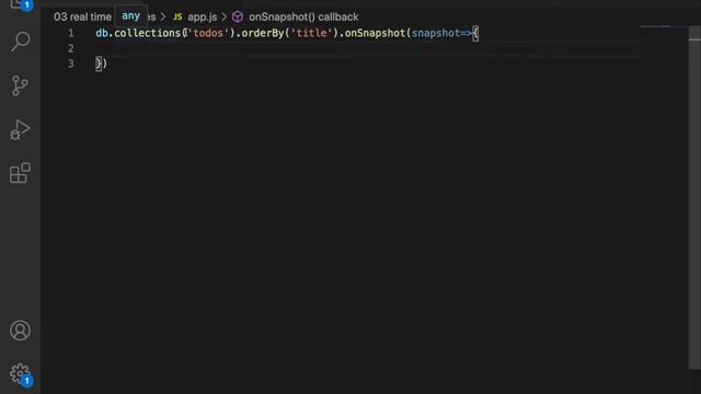 Firestore JavaScript Todo App #3 - detect real time changes смотреть онлайн