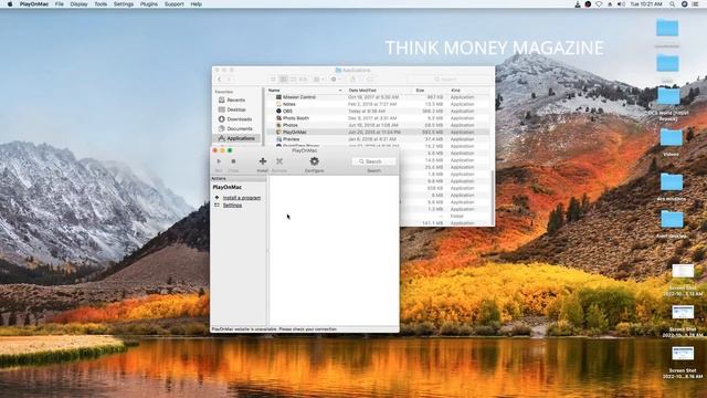 PLAY ON MAC TUTORIAL: How To Fix Unsupported Operating System On PlayOnMac - Think MONEY MAGAZINE