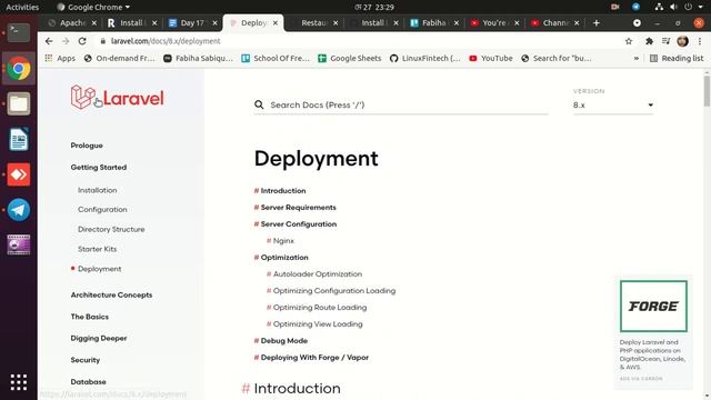 I Will Do complete Laravel Setup Using LAMP Stack (Linux, Apache, MySQL, PHP7) смотреть онлайн