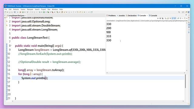 STREAM-API - LongStream in Java 8 | LongStream Full Tutorial For Beginners 2023 смотреть онлайн