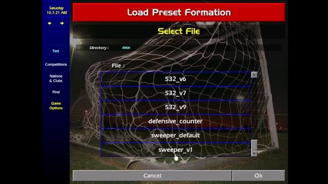 Championship Manager 01-02 - Preset Tactics смотреть онлайн