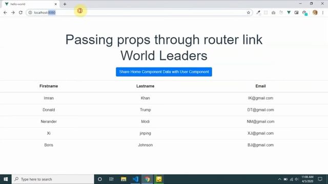 Passing props through router-link [SOLVED] | Vue JS | vue-router-link | How to Front end смотреть онлайн